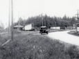 Old black and white photo of Linnemann Station