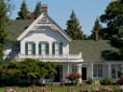 The Zimmerman House, built in 1874, has history back to the pioneer resettlement in Oregon Territory.